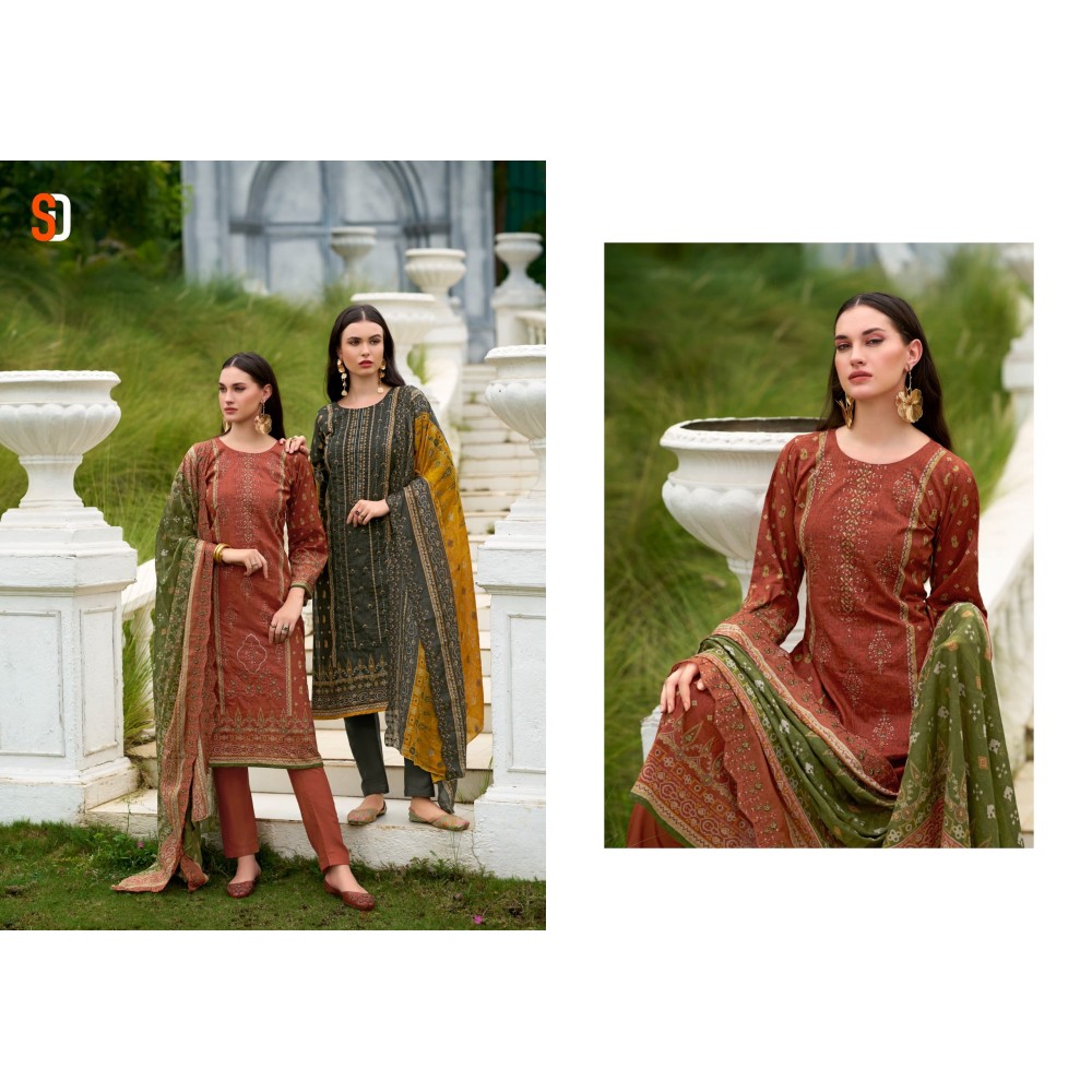BIN SAEED VOL 15 SHRADDHA (Cotton Dupatta)