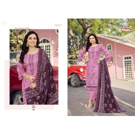 BIN SAEED VOL 2 AMBICA TEX (Cotton dupatta)