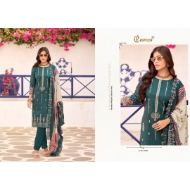 BIN SAEED VOL 3 COSMOS (Cotton dupatta)