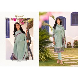 BIN SAEED VOL 3 COSMOS (Cotton dupatta)