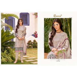 BIN SAEED VOL 3 COSMOS (Cotton dupatta)