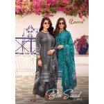 BIN SAEED VOL 3 COSMOS (Cotton dupatta)