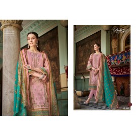 BIN SAEED VOL 4 BELLIZA (Cotton Dupatta)