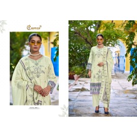 BIN SAEED VOL 4 COSMOS (Cotton dupatta)