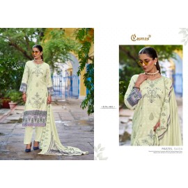 BIN SAEED VOL 4 COSMOS (Cotton dupatta)