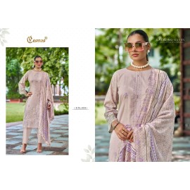 BIN SAEED VOL 4 COSMOS (Cotton dupatta)
