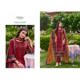 BIN SAEED VOL 5 BELLIZA (Cotton Dupatta)