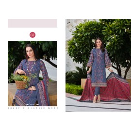 BIN SAEED VOL 8 BELLIZA (Cotton Dupatta)