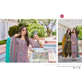 BIN SAEED VOL 8 BELLIZA (Cotton Dupatta)