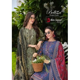 BIN SAEED VOL 8 BELLIZA (Cotton Dupatta)