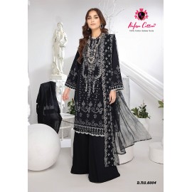 BLACK AND WHITE NAFISHA (Cotton Dupatta)