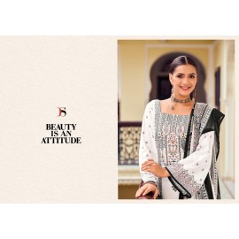 BLACK BEAUTY BY DEEPSY SUITS (Cotton Dupatta)