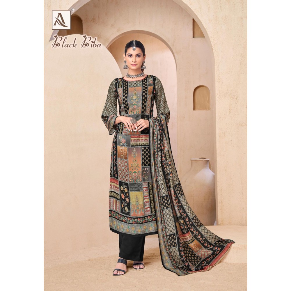 BLACK BIBA ALOK SUITS 