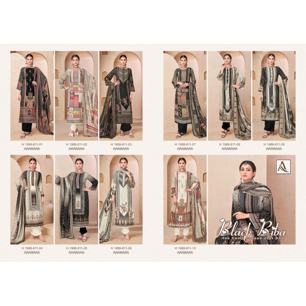 BLACK BIBA ALOK SUITS 