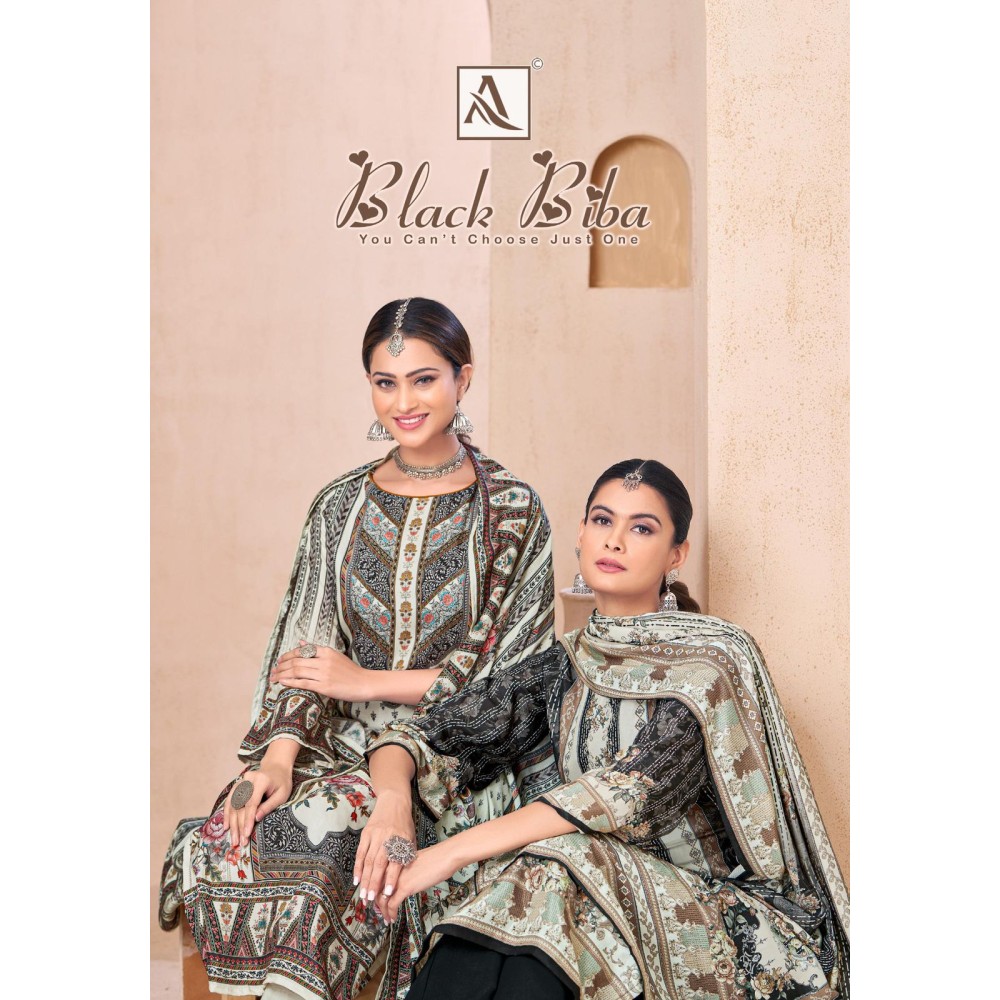 BLACK BIBA ALOK SUITS 