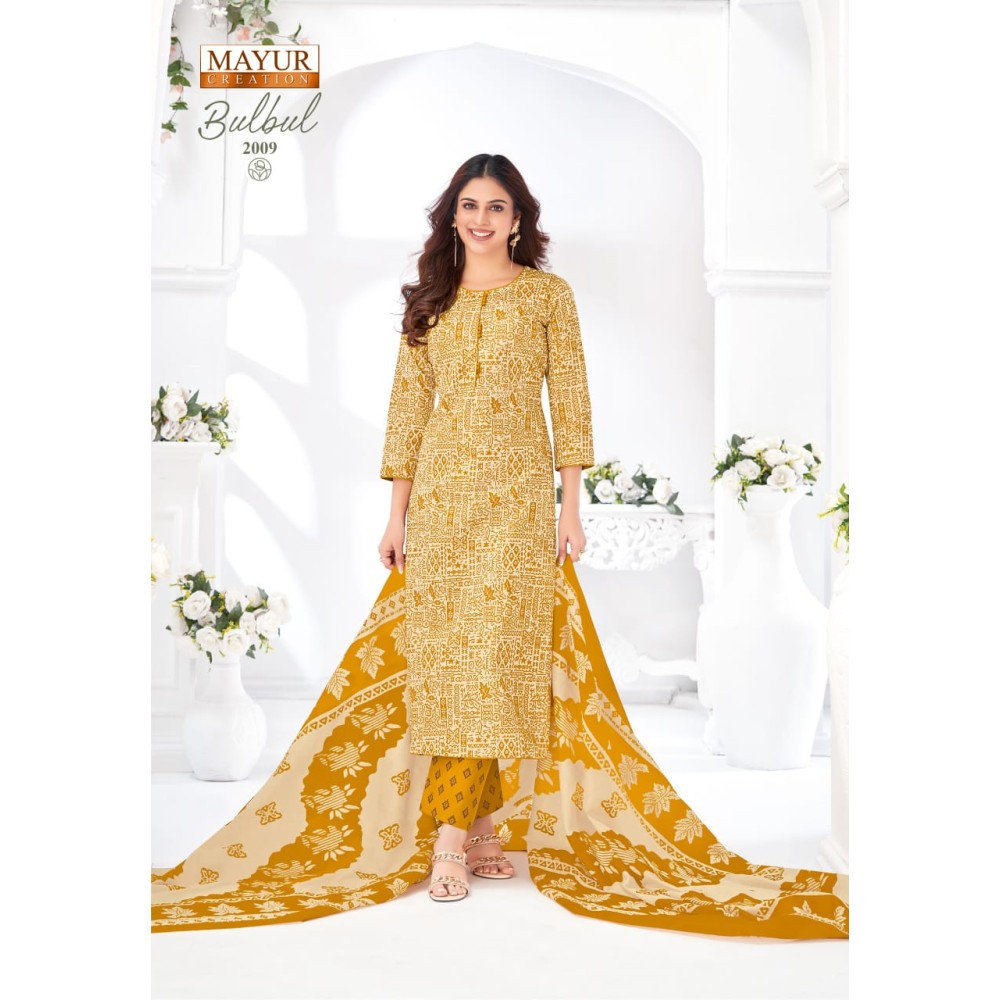 BULBUL VOL 2 MAYUR (Cotton Dupatta)