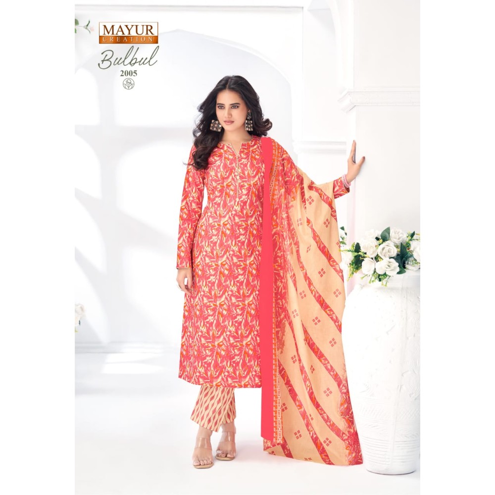 BULBUL VOL 2 MAYUR (Cotton Dupatta)
