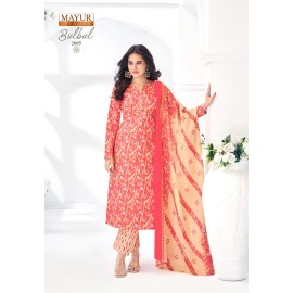 BULBUL VOL 2 MAYUR (Cotton Dupatta)