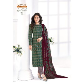 BULBUL VOL 2 MAYUR (Cotton Dupatta)