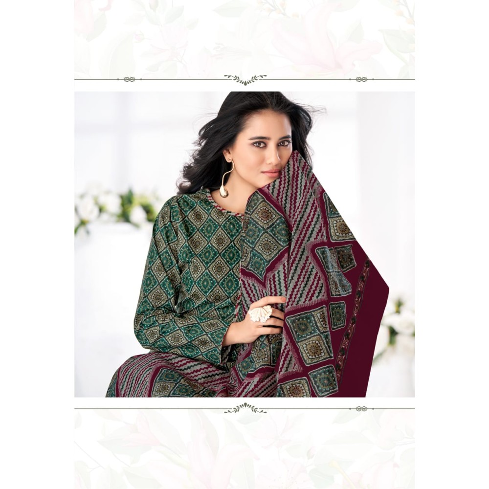 BULBUL VOL 2 MAYUR (Cotton Dupatta)