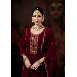 CHANDRIKA VELVET ALOK SUITS (Winter Collection)