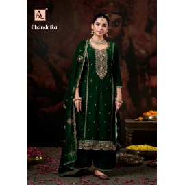 CHANDRIKA VELVET ALOK SUITS (Winter Collection)