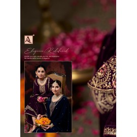 CHANDRIKA VELVET ALOK SUITS (Winter Collection)