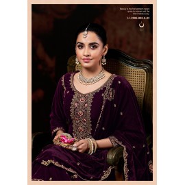 CHANDRIKA VELVET ALOK SUITS (Winter Collection)