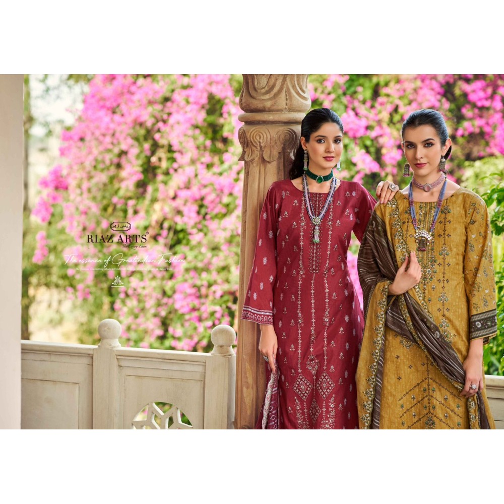CHEVRON 2 RIAZ ARTS  (Cotton Dupatta)