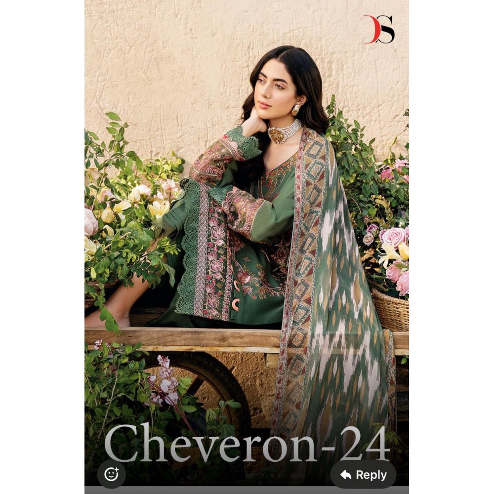 CHEVRON 24 DS(Cotton Dupatta)