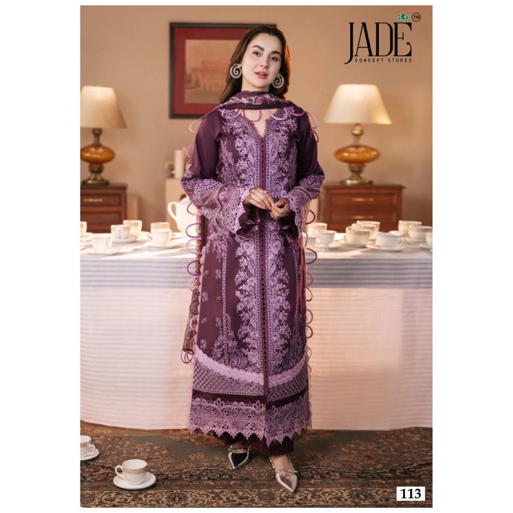 CHEVRON EXCLUSIVE HEAVY COTTON VOL 12 JADE (Cotton Dupatta)