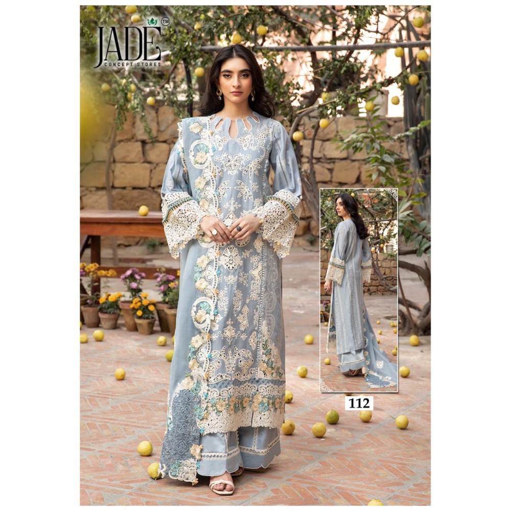 CHEVRON EXCLUSIVE HEAVY COTTON VOL 12 JADE (Cotton Dupatta)