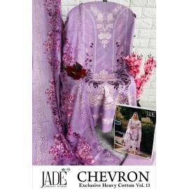 CHEVRON EXCLUSIVE HEAVY COTTON VOL 13 JADE (Cotton Dupatta)