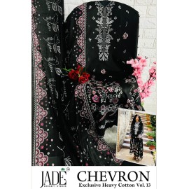 CHEVRON EXCLUSIVE HEAVY COTTON VOL 13 JADE (Cotton Dupatta)