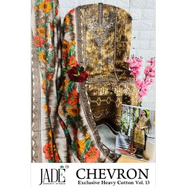 CHEVRON EXCLUSIVE HEAVY COTTON VOL 13 JADE (Cotton Dupatta)