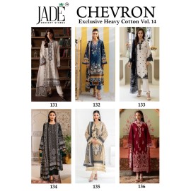 CHEVRON EXCLUSIVE HEAVY COTTON VOL 14 JADE (Cotton Dupatta)