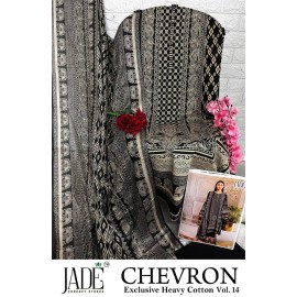 CHEVRON EXCLUSIVE HEAVY COTTON VOL 14 JADE (Cotton Dupatta)