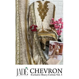 CHEVRON EXCLUSIVE HEAVY COTTON VOL 5 JADE (Cotton Dupatta)