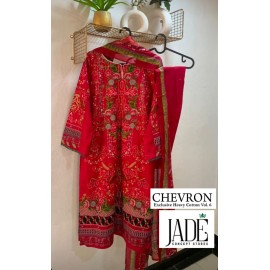 CHEVRON EXCLUSIVE HEAVY COTTON VOL 6 R JADE (Cotton Dupatta)