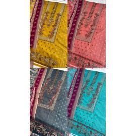CHEVRON LUXURY LAWN COLLECTION BY JIHAN 3374 (Cotton Dupatta)