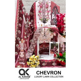 CHEVRON PATCH WORK AL KARAM (Cotton Dupatta)