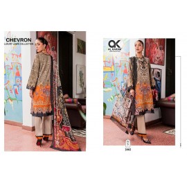 CHEVRON PATCH WORK AL KARAM (Cotton Dupatta)