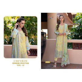 CHEVRON PREMIUM COLLECTION SHREE VOL 12 SHREE (Chiffon Dupatta)