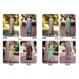CHEVRON PREMIUM COLLECTION SHREE VOL 12 SHREE (Chiffon Dupatta)