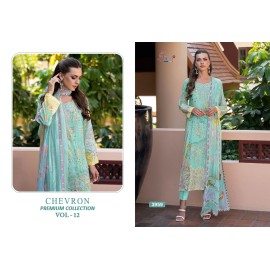 CHEVRON PREMIUM COLLECTION SHREE VOL 12 SHREE (Chiffon Dupatta)