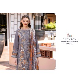 CHEVRON PREMIUM COLLECTION SHREE VOL 12 SHREE (Chiffon Dupatta)