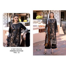 CHEVRON PREMIUM COLLECTION SHREE VOL 12 SHREE (Chiffon Dupatta)