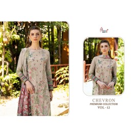 CHEVRON PREMIUM COLLECTION SHREE VOL 12 SHREE (Chiffon Dupatta)