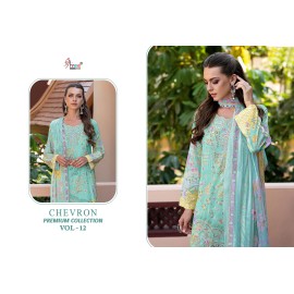 CHEVRON PREMIUM COLLECTION SHREE VOL 12 SHREE (Chiffon Dupatta)