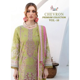 CHEVRON PREMIUM COLLECTION VOL 10 SHREE  (Chiffon Dupatta)